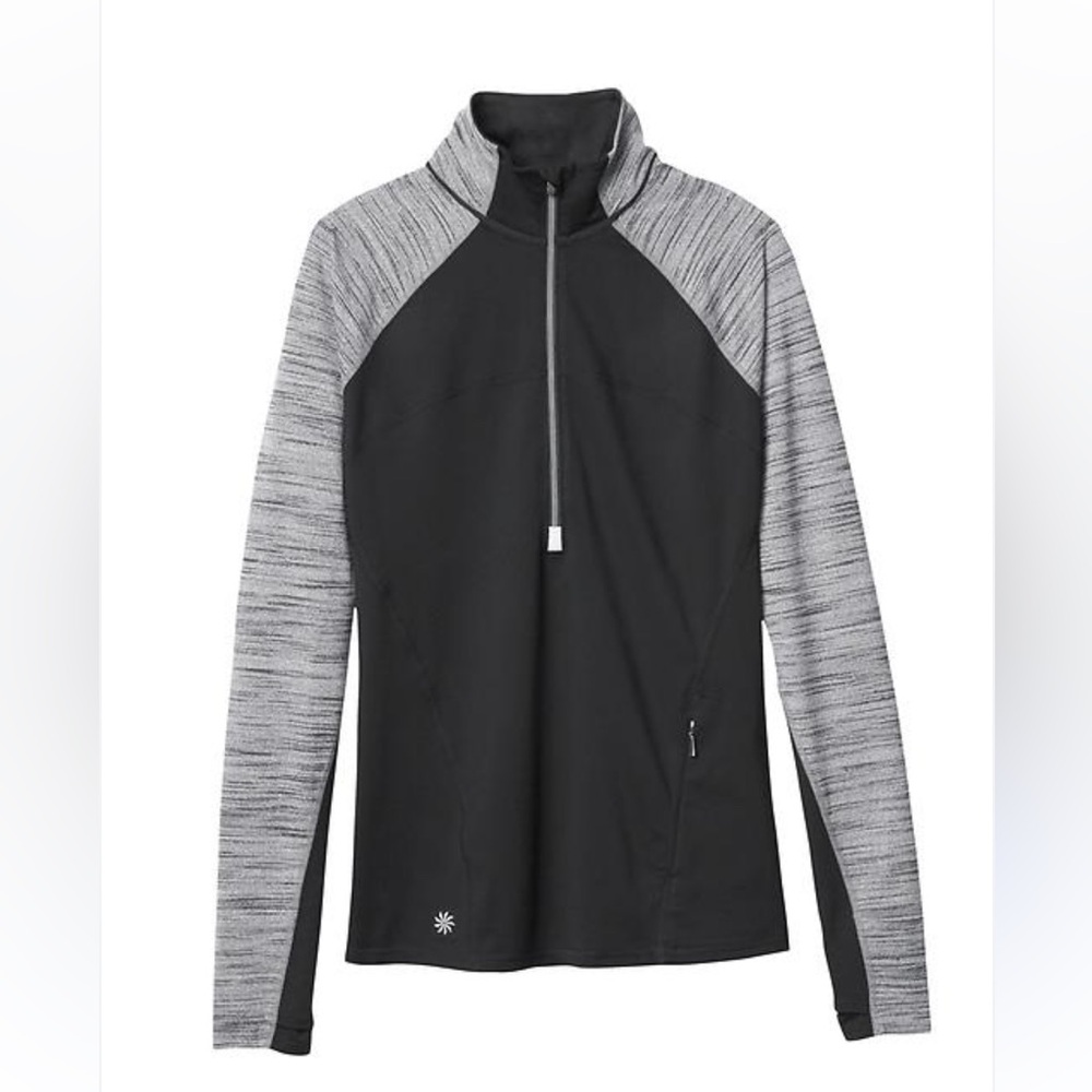 ATHLETA “Running Wild” Half-Zip Pullover EUC
